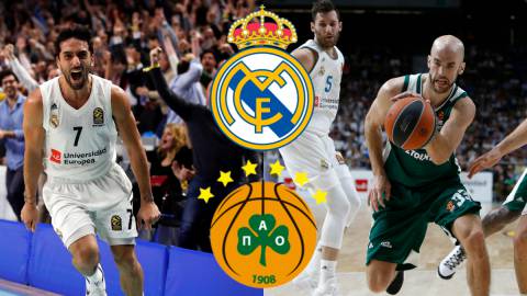 Campazzo frente a Calathes, gran duelo en el playoff de cuartos de la Euroliga. Campazzo frente a Calathes, gran duelo en el playoff de cuartos de la Euroliga.